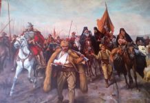 На чијој су страни били Албанци у Косовском боју?