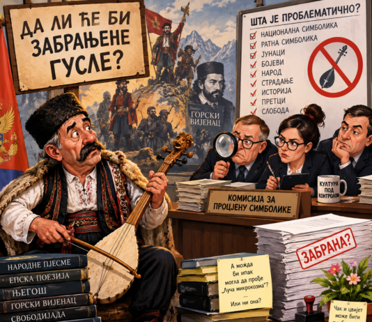 ХОЋЕ ЛИ ЗАБРАНИТИ ГУСЛЕ?
